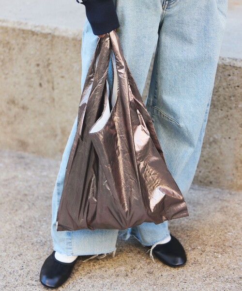 FREAK'S STORE(フリークスストア)の「マルチウェイ メッシュバッグ ラメ(トートバッグ・レディース・ブラック/サックスブルー/ベージュ・ONE SIZE)」の6枚目の写真