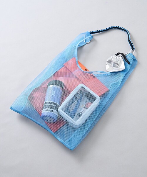 FREAK'S STORE(フリークスストア)の「マルチウェイ メッシュバッグ ラメ(トートバッグ・レディース・ブラック/サックスブルー/ベージュ・ONE SIZE)」の11枚目の写真