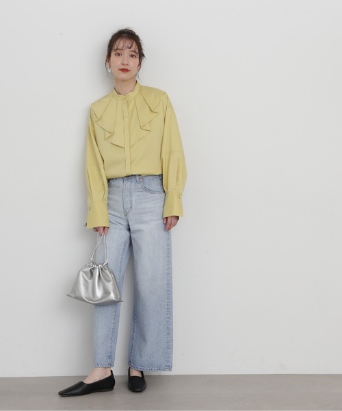 N.(N. Natural Beauty Basic)(エヌエヌナチュラルビューティーベーシック)の「【SOMETHING×N.】◆LISAヴィンテージワイド(デニムパンツ・レディース・ライトブルー/ブルー・SMALL/MEDIUM)」の21枚目の写真