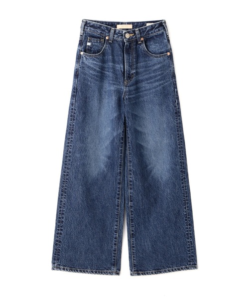 N.(N. Natural Beauty Basic)(エヌエヌナチュラルビューティーベーシック)の「【SOMETHING×N.】◆LISAヴィンテージワイド(デニムパンツ・レディース・ライトブルー/ブルー・SMALL/MEDIUM)」の4枚目の写真