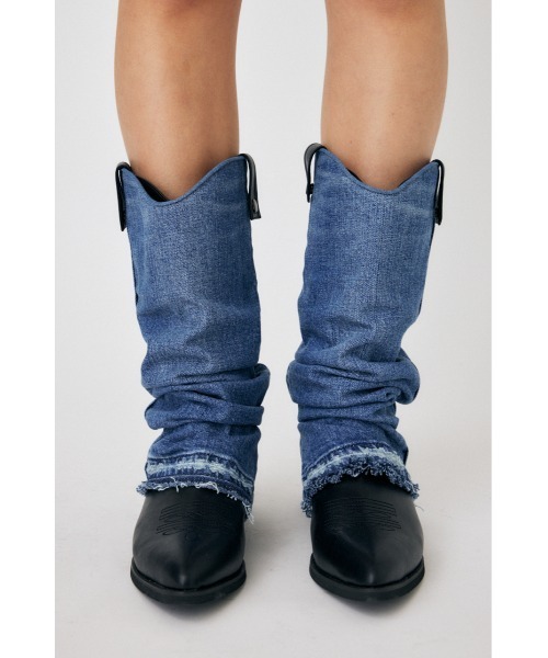 MOUSSY（マウジー）の「DENIM WESTERN ブーツ（ブーツ）」 - WEAR