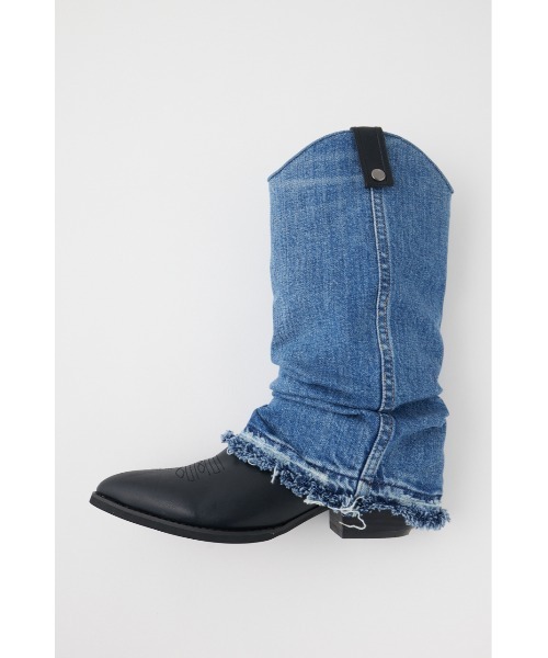 moussy DENIM WESTERN ブーツ