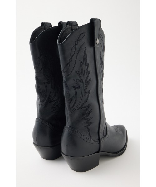 MOUSSY（マウジー）の「DENIM WESTERN ブーツ（ブーツ）」 - WEAR