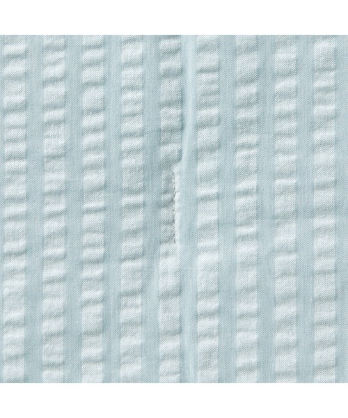 無印良品(ムジルシリョウヒン)の「綿 サッカー織 薄掛ふとん/S 140×190cm(寝具・メンズ・ブルー/グレー/オフホワイト・FREE)」の8枚目の写真