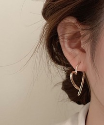 HALEY PESCA | HALEY PESCA/ペアハートピアス(ピアス(両耳用))