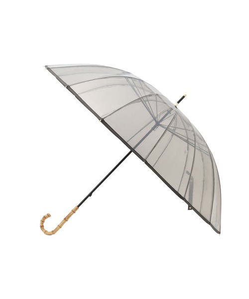 SALON adam et rope'（サロン アダム エ ロペ）の「クリアバンブーアンブレラ（長傘・レディース・ダークブラウン/ブラック系その他・FREE）」の15枚目の写真