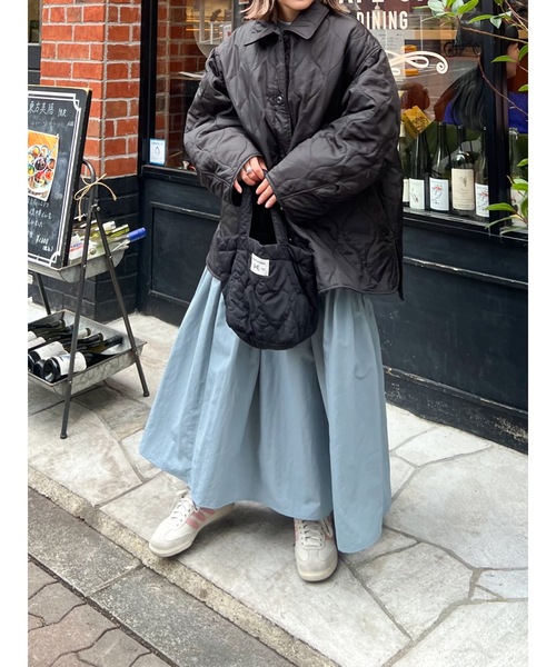 jumelle（ジュメロ）の「quilting hand mini tote（ハンドバッグ・レディース・ブラック/ピンク・FREE）」の9枚目の写真