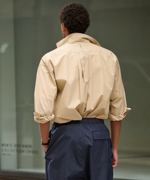 5525Gallery(ゴーゴーニーゴーギャラリー)の「SHIRT FIRSTHAND by 5525gallery/シャツファーストハンド バイ 5525ギャラリー SHFH REGULAR COLLAR SHIRTS / レギュラーカラーシャツ(シャツ/ブラウス・メンズ・ベージュ/ブルー/ブラウン/ブラック/ホワイト/ピンク/サックスブルー・SMALL/LARGE/MEDIUM)」の10枚目の写真