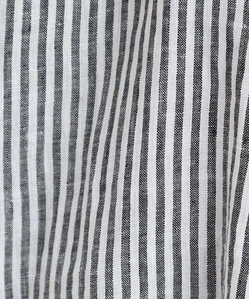 INDIVI(インディヴィ)の「◆【洗える/UVケア/麻100%】ノルマンディリネン デザインブラウス(シャツ/ブラウス・レディース・ブラック系2/ブラウン系その他/ブルーグリーン/ホワイト/ベージュ/パープル/ネイビー・03/05/12/13/15 /34/38/07/17)」の14枚目の写真