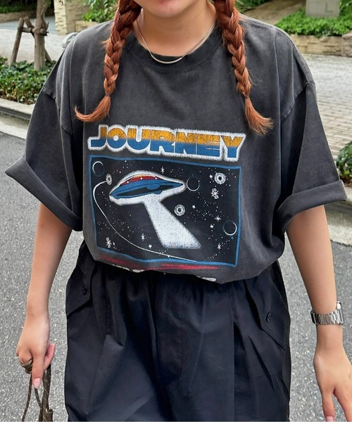 CPCM(シーピーシーエム)の「パウダー加工ビンテージライクT(Tシャツ/カットソー・メンズ・ダークグレー/ブラック/ブラック系その他2/ブラック系その他/ブラック系その他3/チャコールグレー/グレー系その他/グレー/グレー系その他2/グレー系その他3/グレー系その他4/ダークブラック・MEDIUM/LARGE)」の10枚目の写真