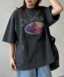 パウダー加工ビンテージライクT
