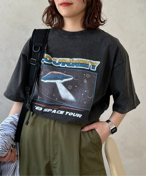 CPCM(シーピーシーエム)の「パウダー加工ビンテージライクT(Tシャツ/カットソー・メンズ・ダークグレー/ブラック/ブラック系その他2/ブラック系その他/ブラック系その他3/チャコールグレー/グレー系その他/グレー/グレー系その他2/グレー系その他3/グレー系その他4/ダークブラック・MEDIUM/LARGE)」の7枚目の写真