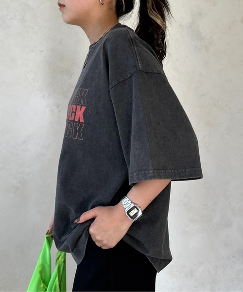 CPCM(シーピーシーエム)の「パウダー加工ビンテージライクT(Tシャツ/カットソー・メンズ・ダークグレー/ブラック/ブラック系その他2/ブラック系その他/ブラック系その他3/チャコールグレー/グレー系その他/グレー/グレー系その他2/グレー系その他3/グレー系その他4/ダークブラック・MEDIUM/LARGE)」の19枚目の写真