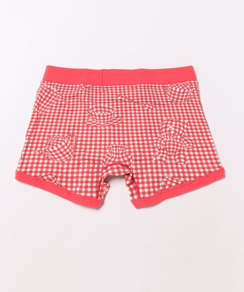 OVER THE TWELVE(オーバーザトゥウェルブ)の「OVER THE TWELVE/オーバーザトェルブ/3D Gingham Check(その他アンダーウェア/インナー・メンズ・レッド/ブルー・M/L)」の3枚目の写真
