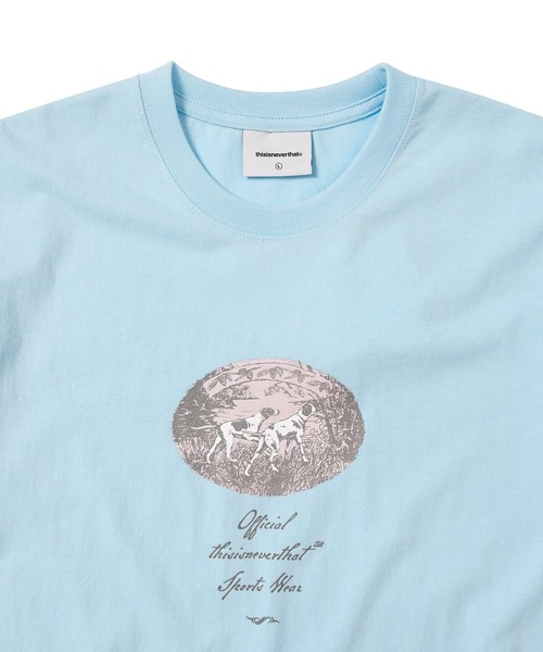 thisisneverthat（ディスイズネバーザット）の「Two Hounds Tee（Tシャツ/カットソー・メンズ・ホワイト/スカイブルー/ブラック・XL/S/M/L）」の8枚目の写真