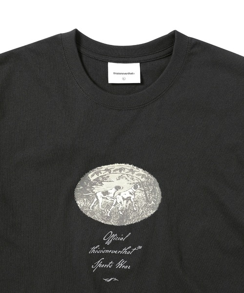 thisisneverthat（ディスイズネバーザット）の「Two Hounds Tee（Tシャツ/カットソー・メンズ・ホワイト/スカイブルー/ブラック・XL/S/M/L）」の6枚目の写真
