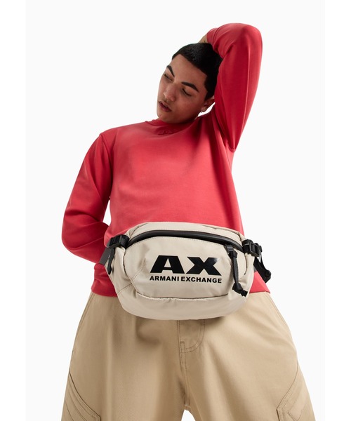 セール】【A|X アルマーニ エクスチェンジ】AXロゴ ボディバッグ