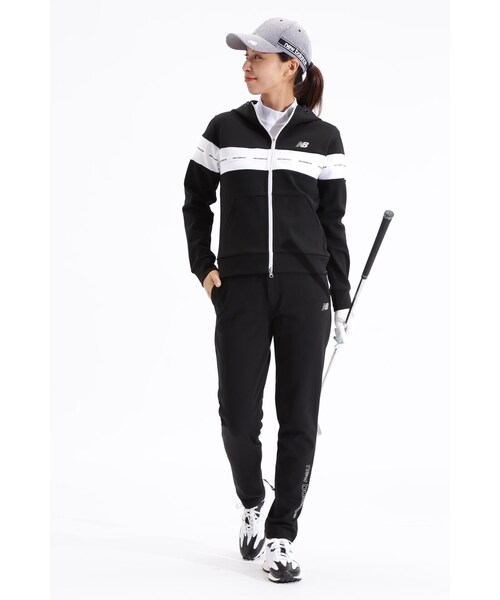 New Balance Golf(ニューバランスゴルフ)の「【new balance golf】裏メッシュ スウェット スリム ロングパンツ (WOMENS SPORT)(スウェットパンツ・レディース・ブラック/グレー/グリーン系その他・MEDIUM/LARGE/SMALL/X-SMALL)」の6枚目の写真