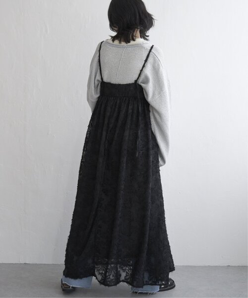 VENCEEXCHANGE（ヴァンスエクスチェンジ）の「フリンジジャガードキャミワンピース（ワンピース・レディース・オフホワイト/ブラック・M）」の21枚目の写真