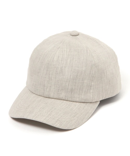 studio CLIP(スタディオクリップ)の「リネンキャップ(キャップ・レディース・ナチュラル/グリーン/ネイビー/ピンク/ブラック・FREE)」の10枚目の写真