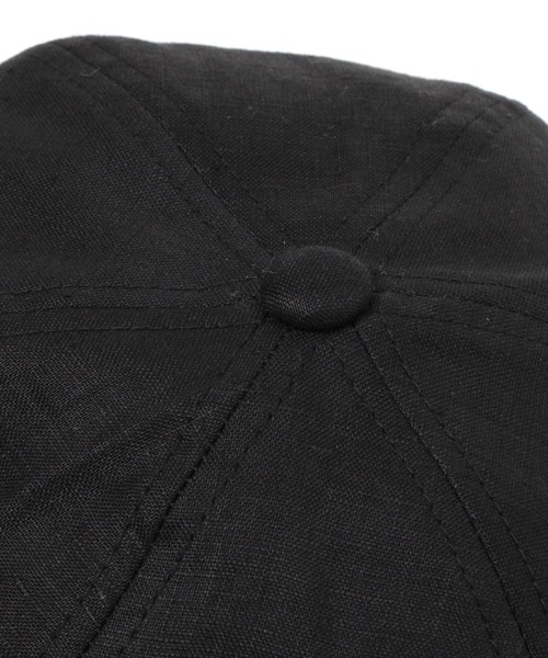 studio CLIP(スタディオクリップ)の「リネンキャップ(キャップ・レディース・ナチュラル/グリーン/ネイビー/ピンク/ブラック・FREE)」の16枚目の写真