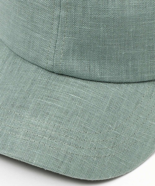 studio CLIP(スタディオクリップ)の「リネンキャップ(キャップ・レディース・ナチュラル/グリーン/ネイビー/ピンク/ブラック・FREE)」の21枚目の写真