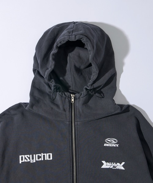 WHO'S WHO gallery（フーズフーギャラリー）の「【KOOKY'N/クーキー】BRONXスウェットマウンテンパーカー（マウンテンパーカー・メンズ・ネイビー/ライトグレー/チャコールグレー・FREE）」の7枚目の写真