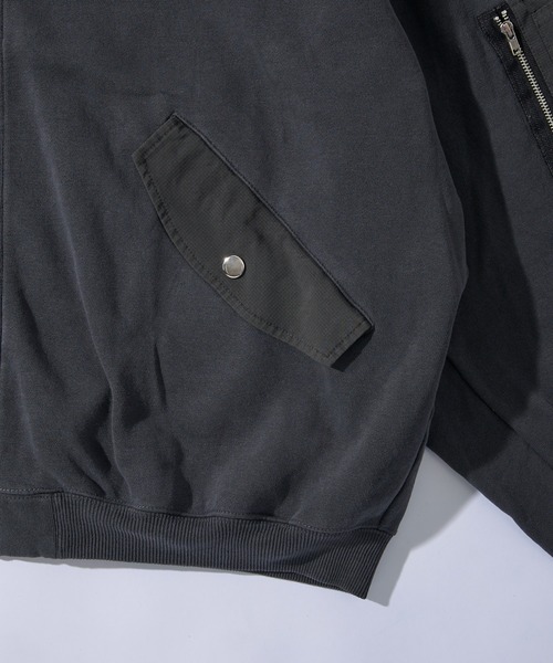 WHO'S WHO gallery（フーズフーギャラリー）の「【KOOKY'N/クーキー】BRONXスウェットマウンテンパーカー（マウンテンパーカー・メンズ・ネイビー/ライトグレー/チャコールグレー・FREE）」の12枚目の写真