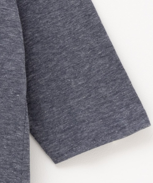 Dickies(ディッキーズ)の「Dickies スラブ七分袖Tシャツ(Tシャツ/カットソー・メンズ・オートミール/ブラック/杢グレー・XL/L/M/S/XXL)」の8枚目の写真