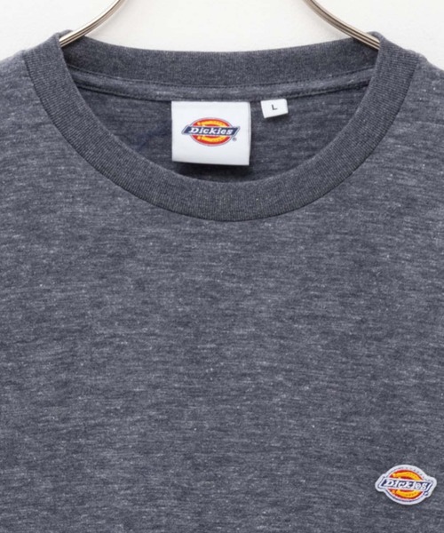 Dickies(ディッキーズ)の「Dickies スラブ七分袖Tシャツ(Tシャツ/カットソー・メンズ・オートミール/ブラック/杢グレー・XL/L/M/S/XXL)」の16枚目の写真