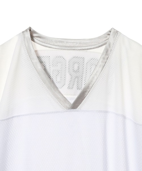 tシャツ メッシュ サッカージャージ FMN-24SS-CS-002 レディース セール】メッシュ サッカージャージ FMN-24SS-CS-002（Tシャツ