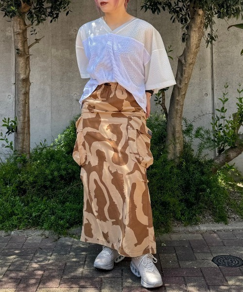 【セール】メッシュ サッカージャージ FMN-24SS-CS-002（Tシャツ/カットソー）｜forget-me-nots（フォーゲットミーノッツ）