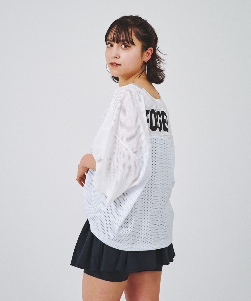 tシャツ メッシュ サッカージャージ FMN-24SS-CS-002 レディース forget-me-nots tシャツ メッシュ サッカージャージ FMN-24SS-CS