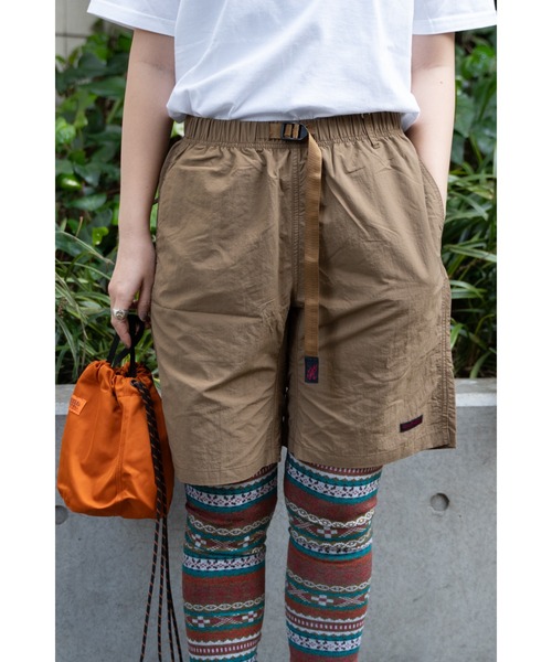 Gramicci(グラミチ)の「【 GRAMICCI / グラミチ 】 NYLON PACKABLE G-SHORT ナイロン パッカブル ショーツ G4SM-P146 INS(その他パンツ・メンズ・ブラック/ベージュ/その他1/オリーブドラブ/ブラウン・MEDIUM/LARGE)」の1枚目の写真