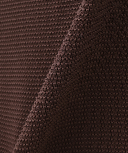 JOURNAL STANDARD J.S HOMESTEAD（ジャーナルスタンダードホームステッド）の「【J.S.Homestead】GIMA THERMAL MESH KNIT TEE（ニット/セーター・メンズ・ライトグリーン/ブラウン/ブラック・LARGE/MEDIUM）」の19枚目の写真