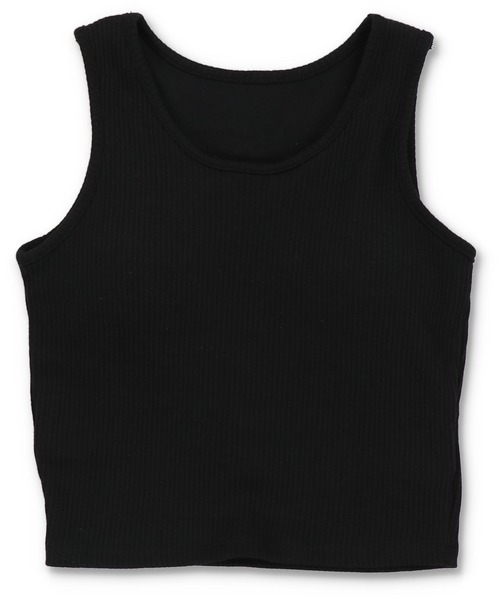 SPINNS(スピンズ)の「【サイズ展開あり】カップ付き リブアメスリタンクトップ(タンクトップ・レディース・ブラック/カーキ/オフホワイト/オートミール/モカ・M/S)」の13枚目の写真