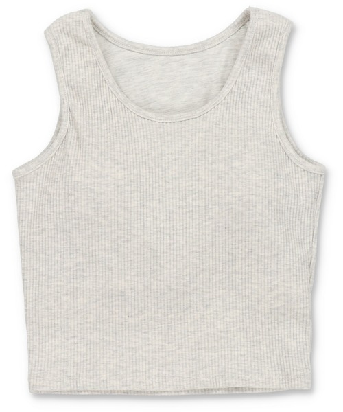 SPINNS(スピンズ)の「【サイズ展開あり】カップ付き リブアメスリタンクトップ(タンクトップ・レディース・ブラック/カーキ/オフホワイト/オートミール/モカ・M/S)」の10枚目の写真