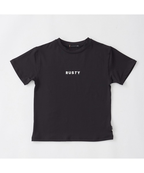 RUSTY（ラスティ）の「RUSTY/ラスティ 子供用 タンキニ ラッシュT付き 4点セット 水陸両用 吸汗速乾 UVカット アロハ柄 水着（水着・キッズ・パープル/ネイビー/ホワイト/ネイビー系・130cm/140cm/160cm/150cm）」の7枚目の写真