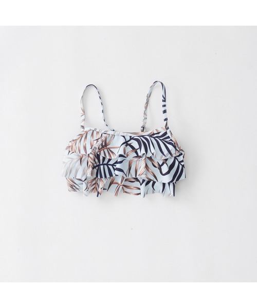 RUSTY（ラスティ）の「RUSTY/ラスティ 子供用 タンキニ ラッシュT付き 4点セット 水陸両用 吸汗速乾 UVカット アロハ柄 水着（水着・キッズ・パープル/ネイビー/ホワイト/ネイビー系・130cm/140cm/160cm/150cm）」の9枚目の写真