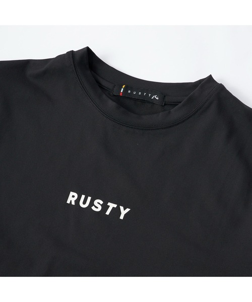 RUSTY（ラスティ）の「RUSTY/ラスティ 子供用 タンキニ ラッシュT付き 4点セット 水陸両用 吸汗速乾 UVカット アロハ柄 水着（水着・キッズ・パープル/ネイビー/ホワイト/ネイビー系・130cm/140cm/160cm/150cm）」の15枚目の写真