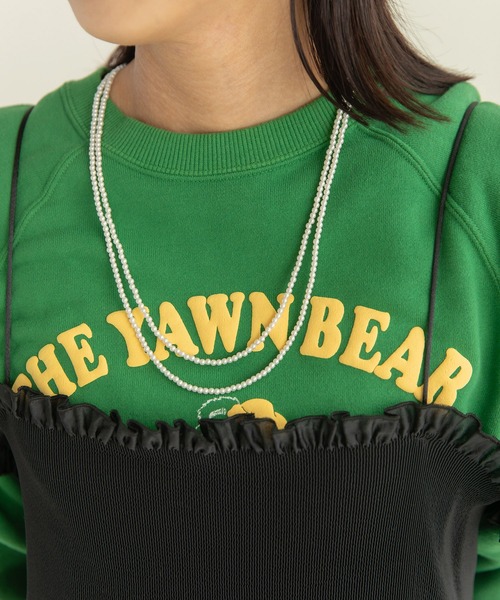 Dot&Stripes CHILD WOMAN(ドットアンドストライプス チャイルドウーマン)の「小パール ロングネックレス(ネックレス・レディース・キナリ・FREE)」の10枚目の写真