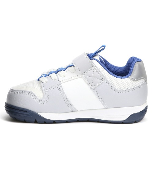 DC SHOES（ディーシーシューズ）の「Ks MEDALIST 4/DCキッズベルクロスニーカー（スニーカー・キッズ・グレー系その他/ホワイト×ブルー/ブラック×ホワイト・18cm/17cm/19cm/16cm/15cm/14cm）」の5枚目の写真