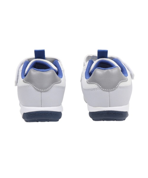 DC SHOES（ディーシーシューズ）の「Ks MEDALIST 4/DCキッズベルクロスニーカー（スニーカー・キッズ・グレー系その他/ホワイト×ブルー/ブラック×ホワイト・18cm/17cm/19cm/16cm/15cm/14cm）」の8枚目の写真