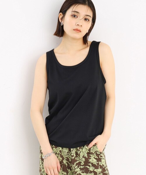 THE SHOP TK (ザ ショップ ティーケー )の「◆【前後2WAY】シアーストライプ×タンクセット/洗濯機OK(その他トップス・レディース・アイボリー系/チャコール・12/13)」の18枚目の写真