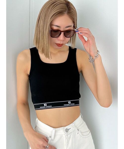 EMODA(エモダ)の「ジャガードフィットタンクトップ(タンクトップ・レディース・ホワイト/グレー/その他/ブラック・FREE)」の18枚目の写真