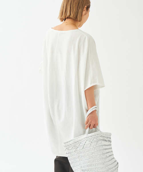 【新品】Plage プラージュ＃sweat drape Tシャツ WEB限定追加》Sweat drape Tシャツ（Tシャツ／カットソー