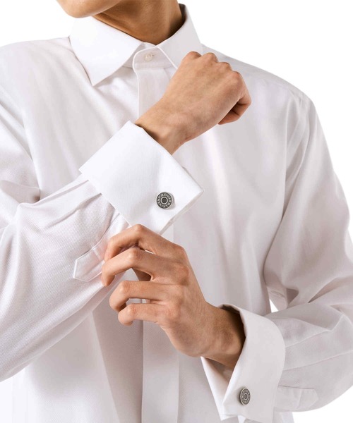 EMPORIO ARMANI（エンポリオアルマーニ）の「エンポリオ・アルマーニ アクセサリー メンズ   EGS3095040（カフリンクス・メンズ・Silver・FREE）」の4枚目の写真