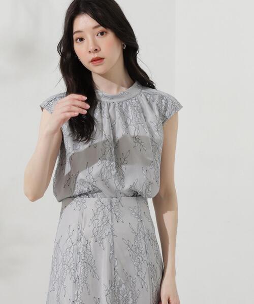 PROPORTION BODY DRESSING（プロポーションボディドレッシング）の「エアリーレースブラウス / 1214210600（シャツ/ブラウス・レディース・ブルー/ホワイト系その他・SMALL/MEDIUM）」の18枚目の写真