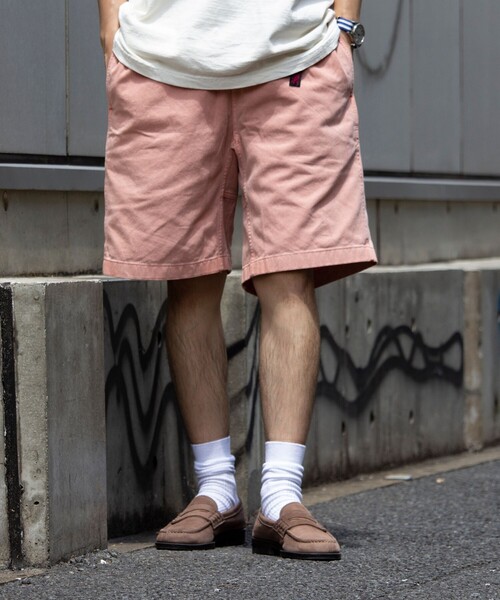 Gramicci(グラミチ)の「【GRAMICCI】G-SHORT クライミング ショートパンツ SOLID/PIGMENT(その他パンツ・メンズ・アイボリー/オリーブ/ブラック/モスグリーン/コーラルピンク/ネイビー/ベージュ/パープル/キナリ・M/L/XL)」の21枚目の写真