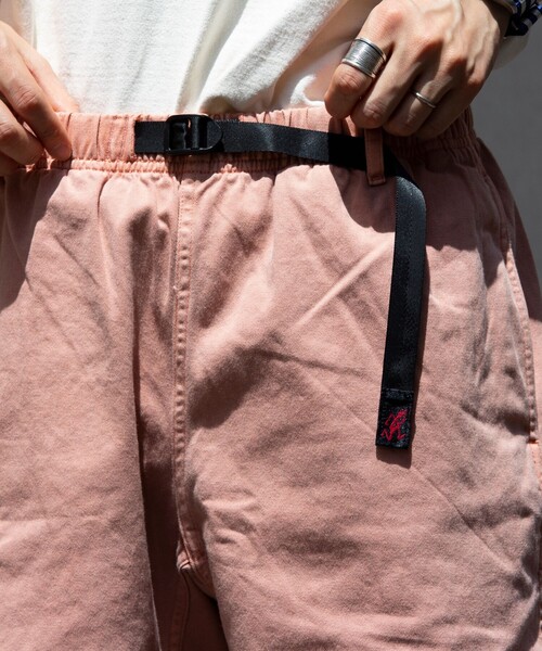 Gramicci(グラミチ)の「【GRAMICCI】G-SHORT クライミング ショートパンツ SOLID/PIGMENT(その他パンツ・メンズ・アイボリー/オリーブ/ブラック/モスグリーン/コーラルピンク/ネイビー/ベージュ/パープル/キナリ・M/L/XL)」の17枚目の写真